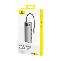 Baseus 4k@60hz Clarity 7 Port Hub Baseus 4k@60hz Clarity 7 Port Hub